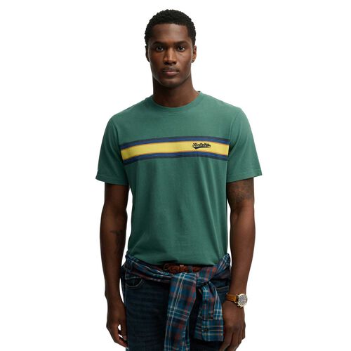 Superdry Outdoor Stripe Logo Relaxed Tee